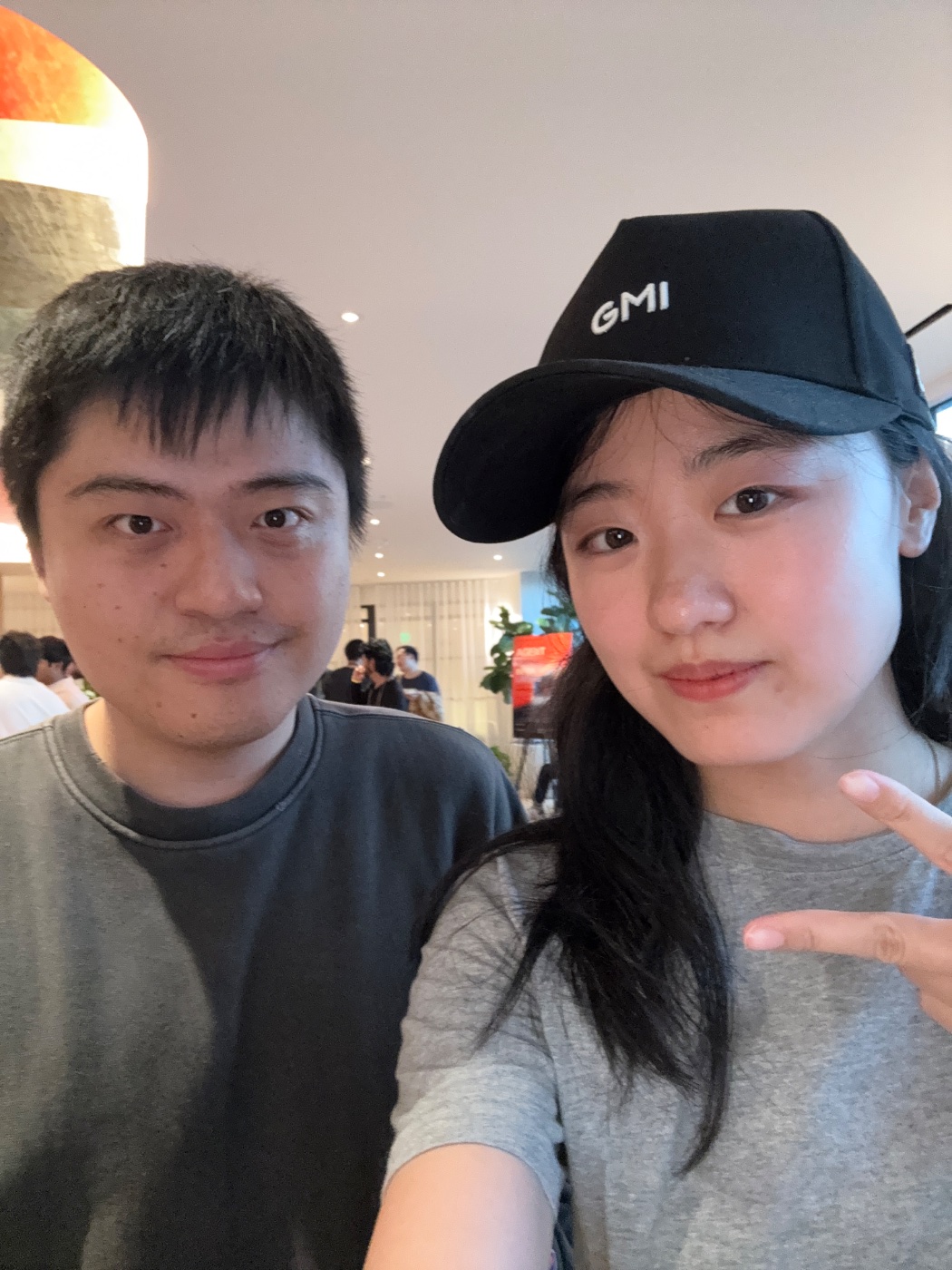 Cheryl (Xuan) Yang with Hang Huang