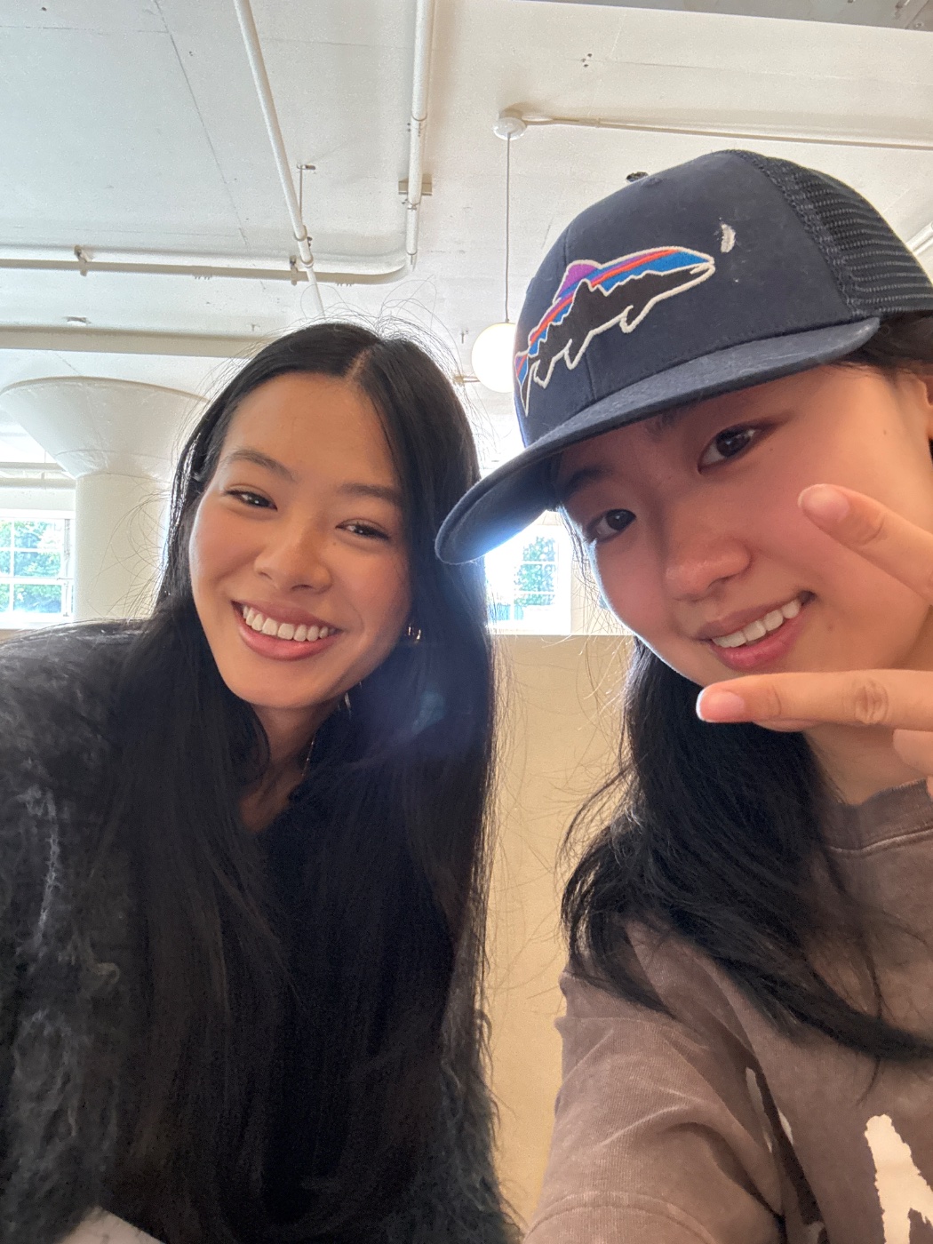 Cheryl (Xuan) Yang with Alexandra Kim
