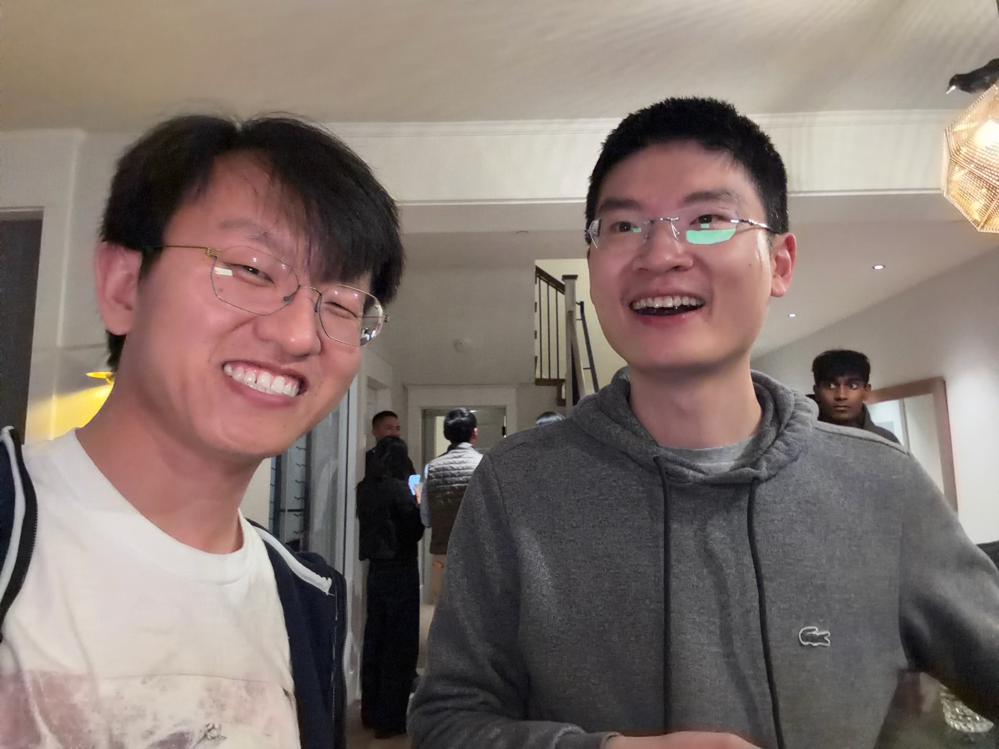 Walter Wu met Yichao zhou