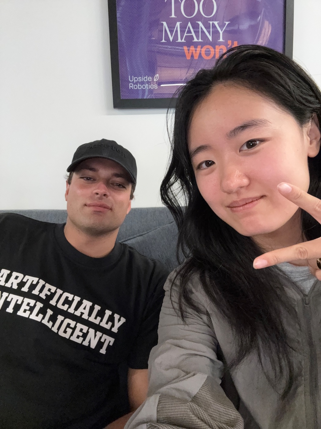 Cheryl (Xuan) Yang with Pietro Casavecchia