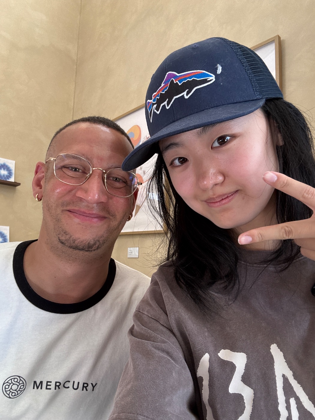 Cheryl (Xuan) Yang with Chase Simmons