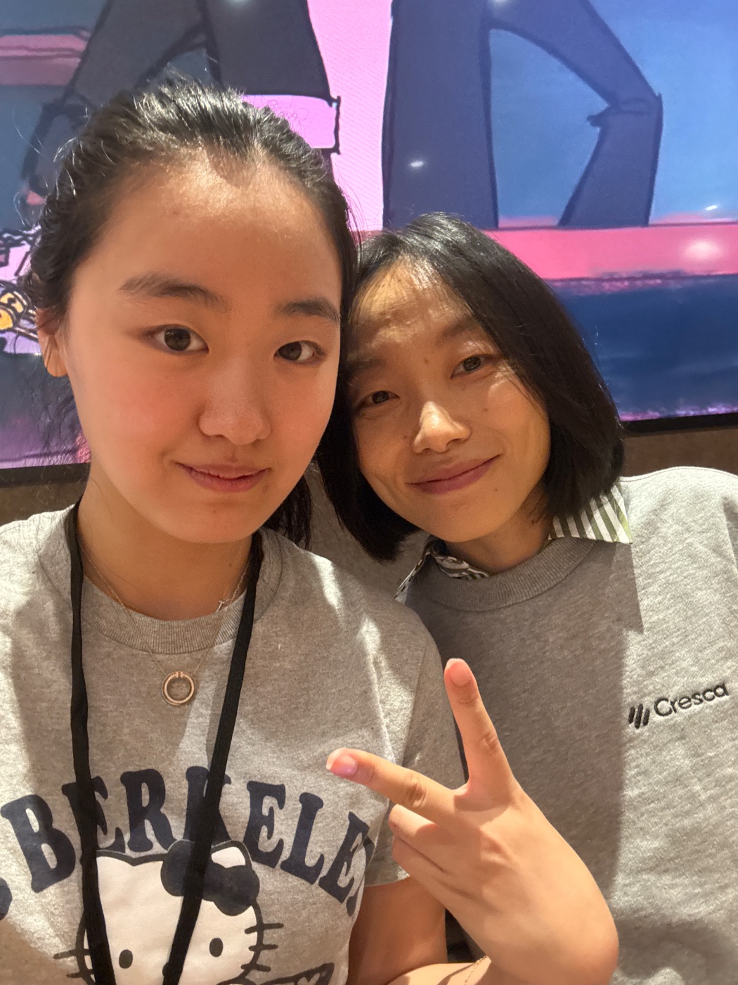 Cheryl (Xuan) Yang with Jing