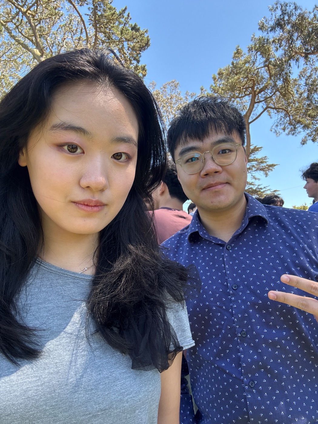 Cheryl (Xuan) Yang with Alan Bai
