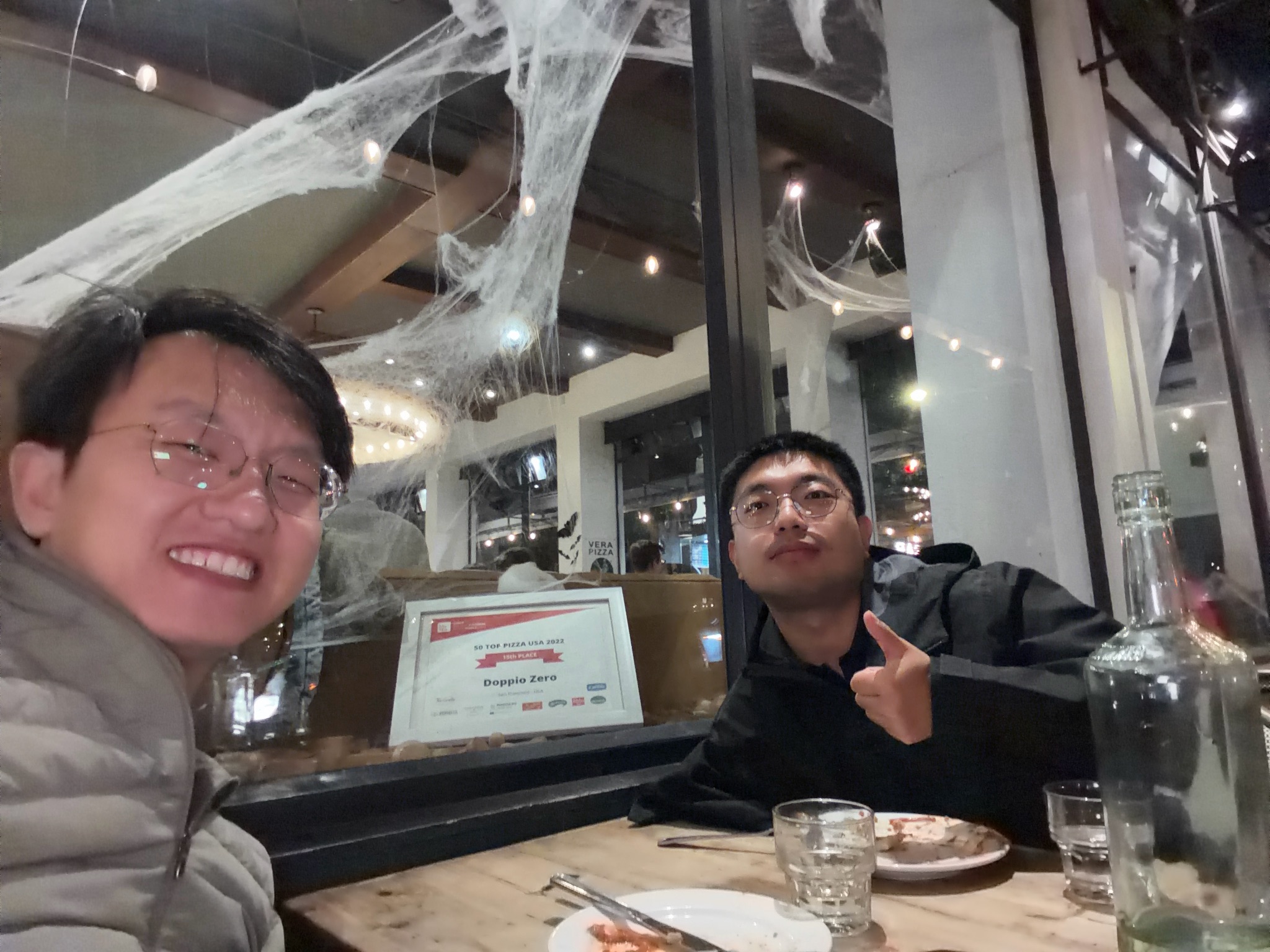 Walter Wu met George dai