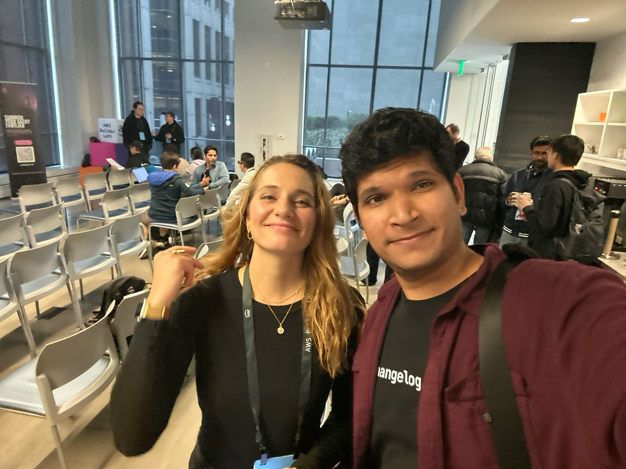 Abhi met Franziska Opris