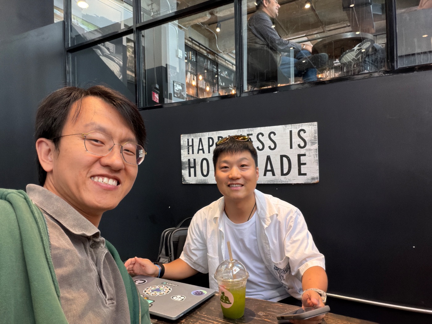 Walter Wu with Ethan Li