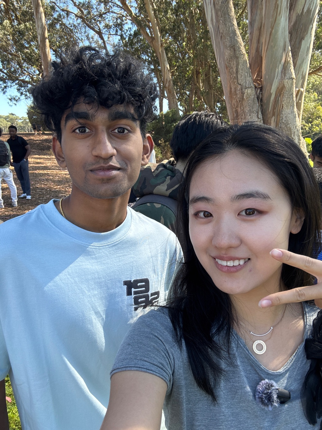 Cheryl (Xuan) Yang with Krithik Alluri