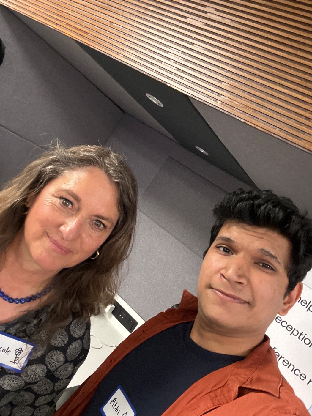 Abhi with Nicole Deavilla