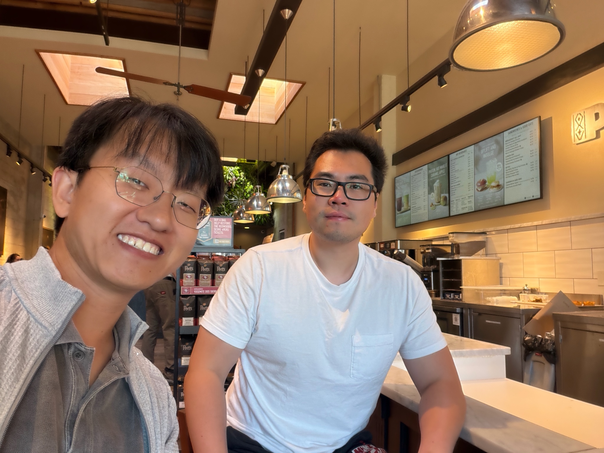 Walter Wu met David Xue