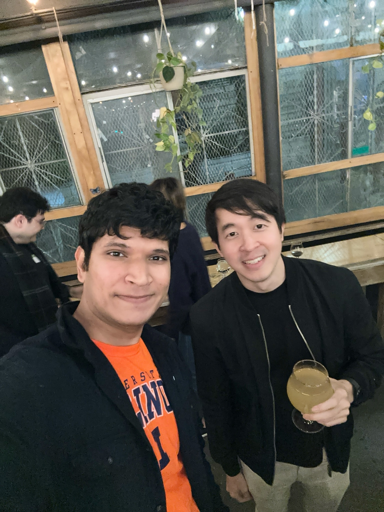 Abhi met Joshua Wong