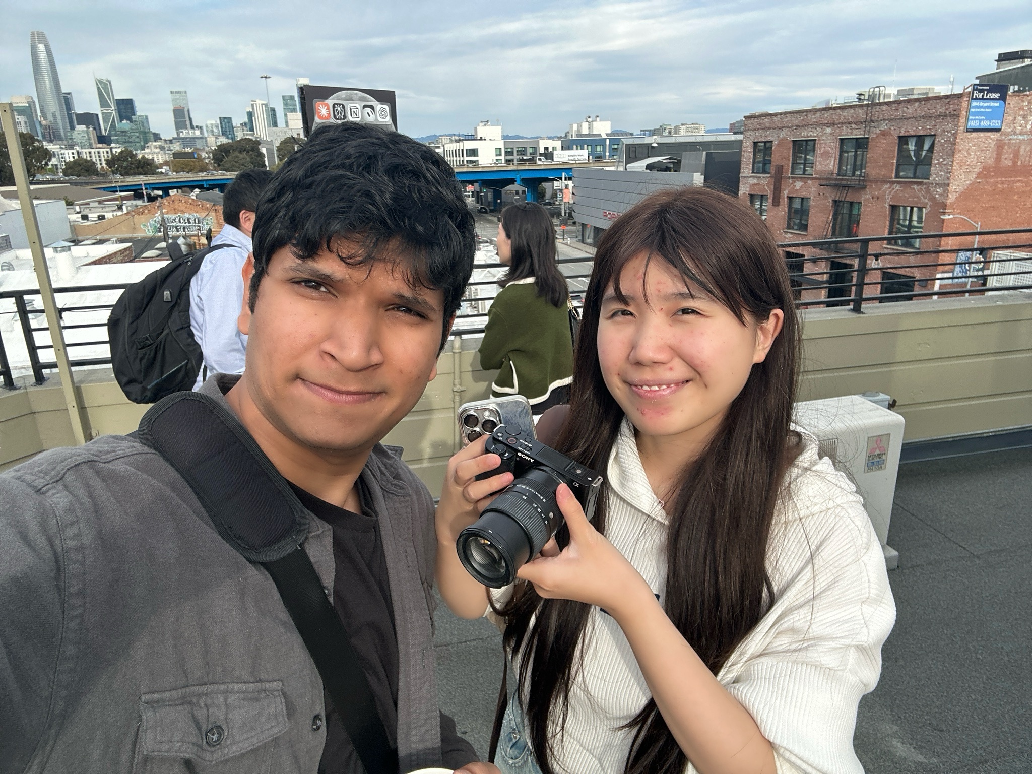 Abhi met Jasmine chen