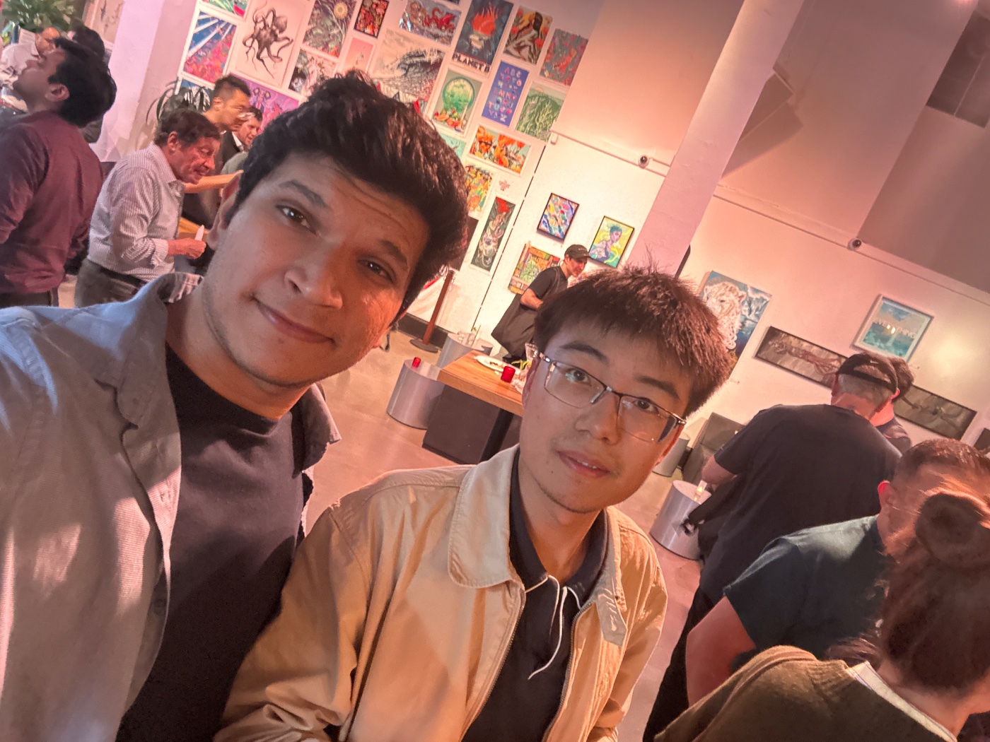 Abhi with Cheney Li