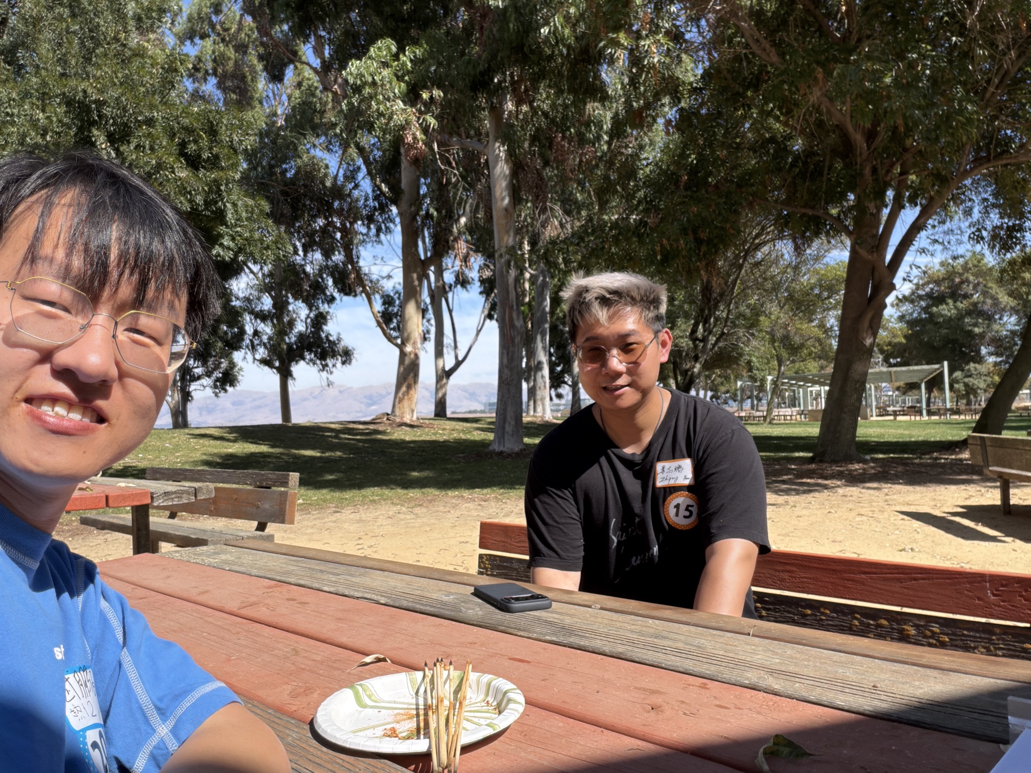 Walter Wu with Zhipeng bao