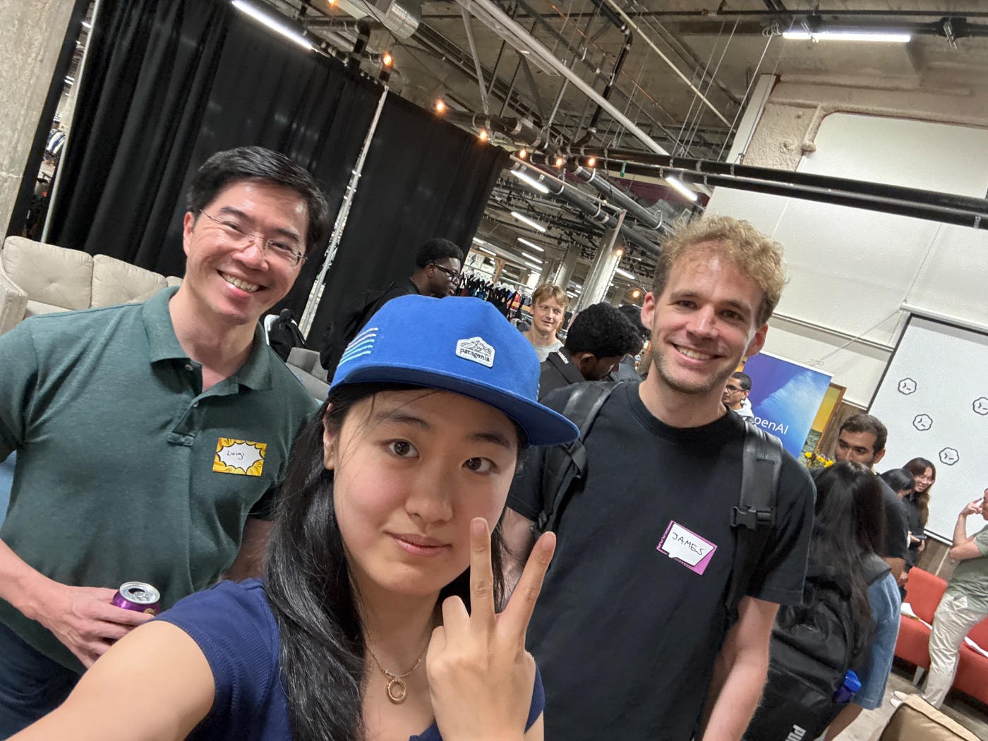 Cheryl (Xuan) Yang met James Thewlis