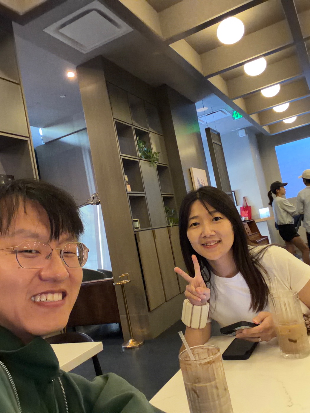 Walter Wu with Yvette Hu