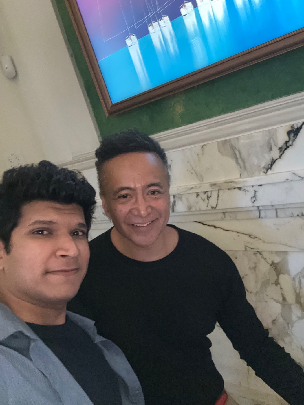 Abhi with Leo Jacobo