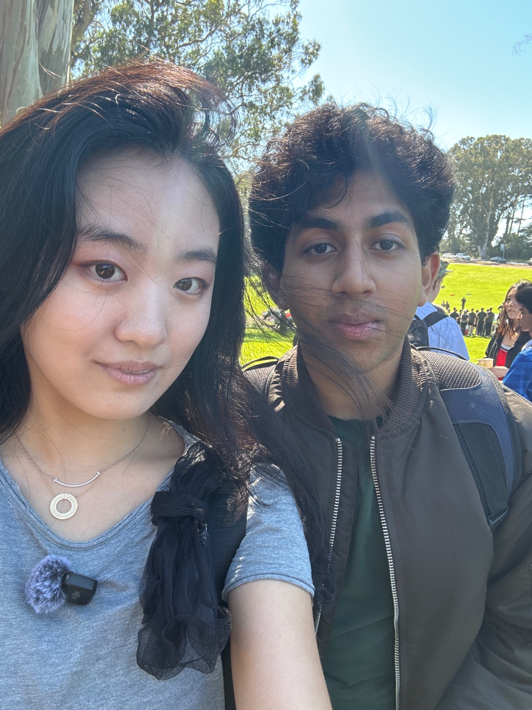 Cheryl (Xuan) Yang with Markandeya Yalamanchi