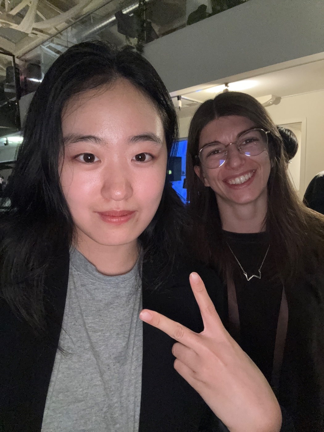 Cheryl (Xuan) Yang with Katie Baker