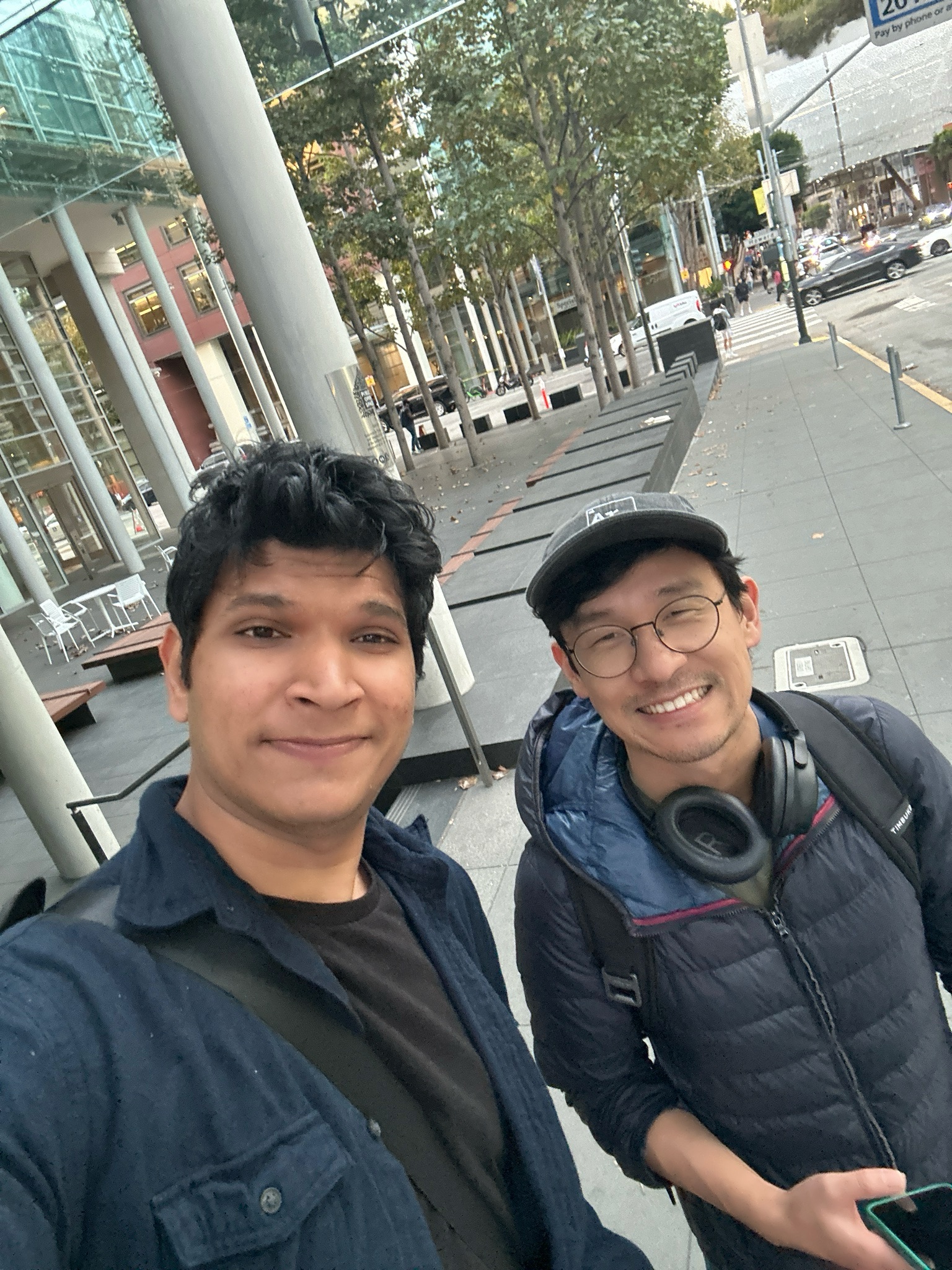 Abhi met Eric Wang
