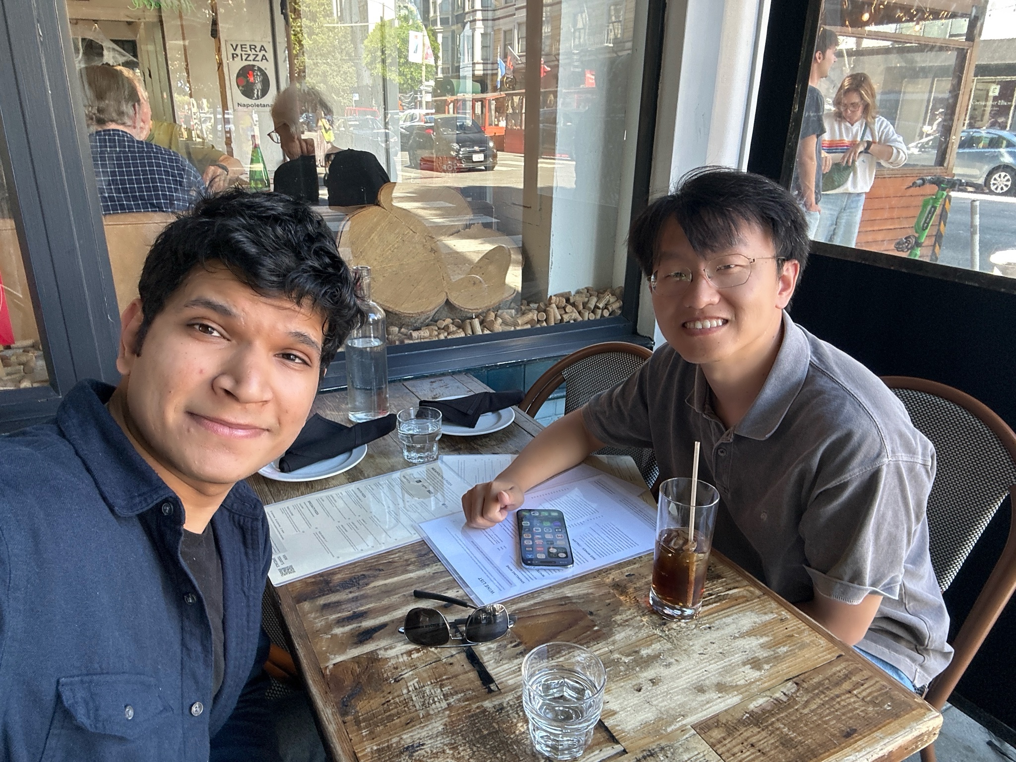 Abhi met Walter Wu
