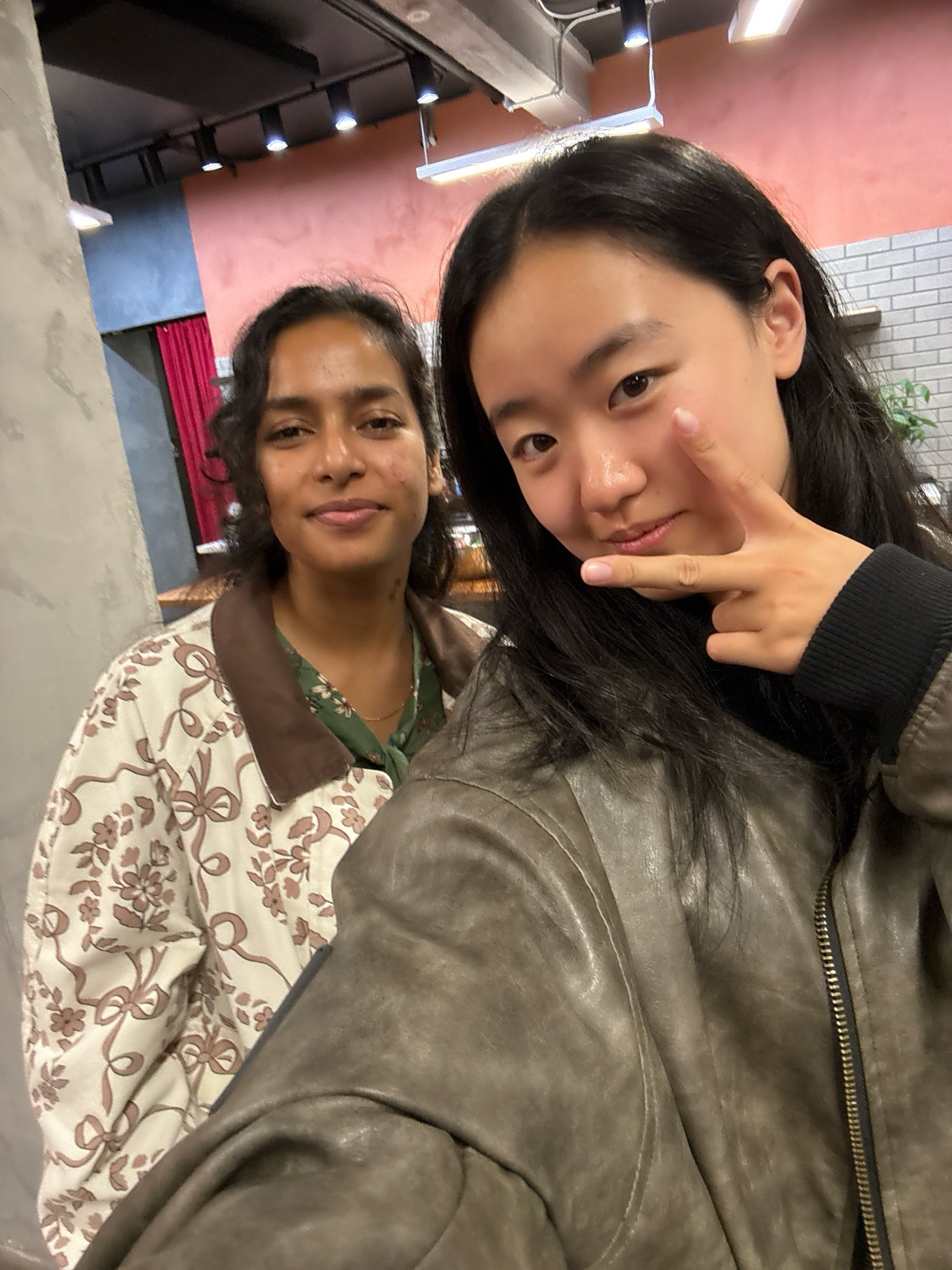 Cheryl (Xuan) Yang with Aishwarya Prasad