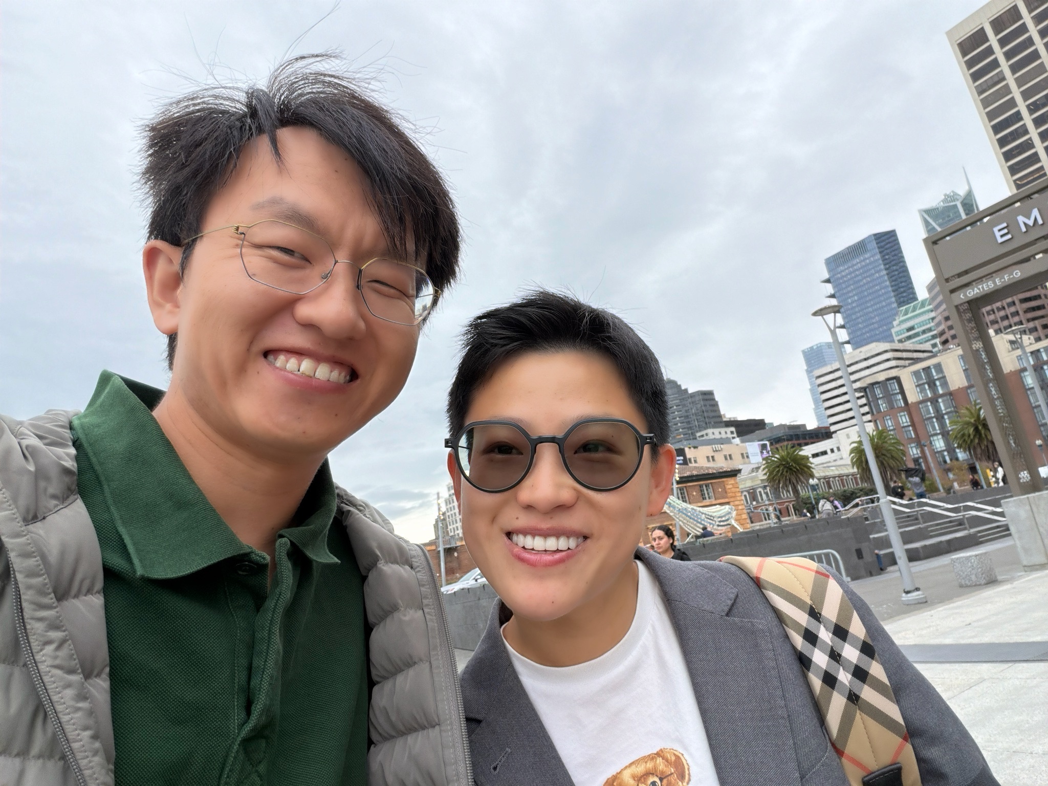 Walter Wu met Morgan suo