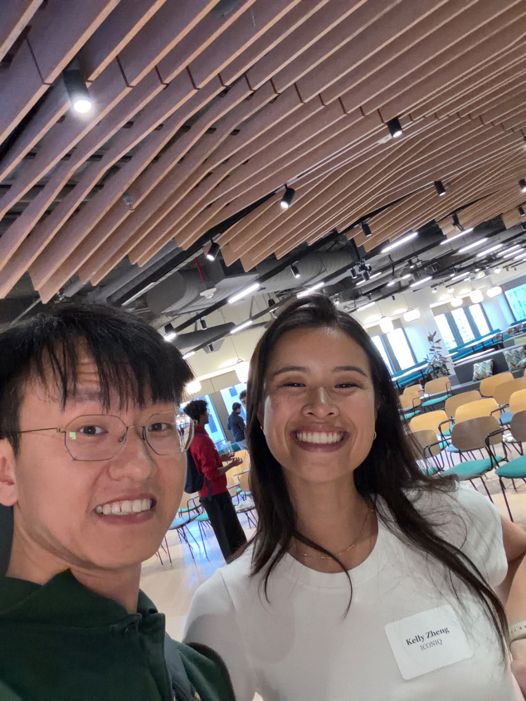 Walter Wu with Kelly Zheng