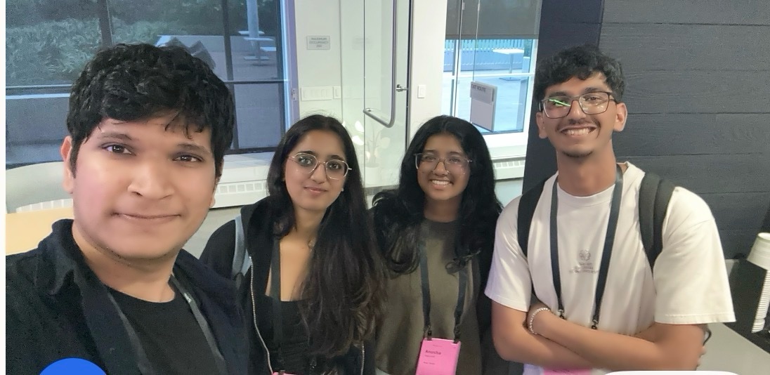 Abhi met Vedant Shrivi, Anusha Agarwal and Varnika Yadav