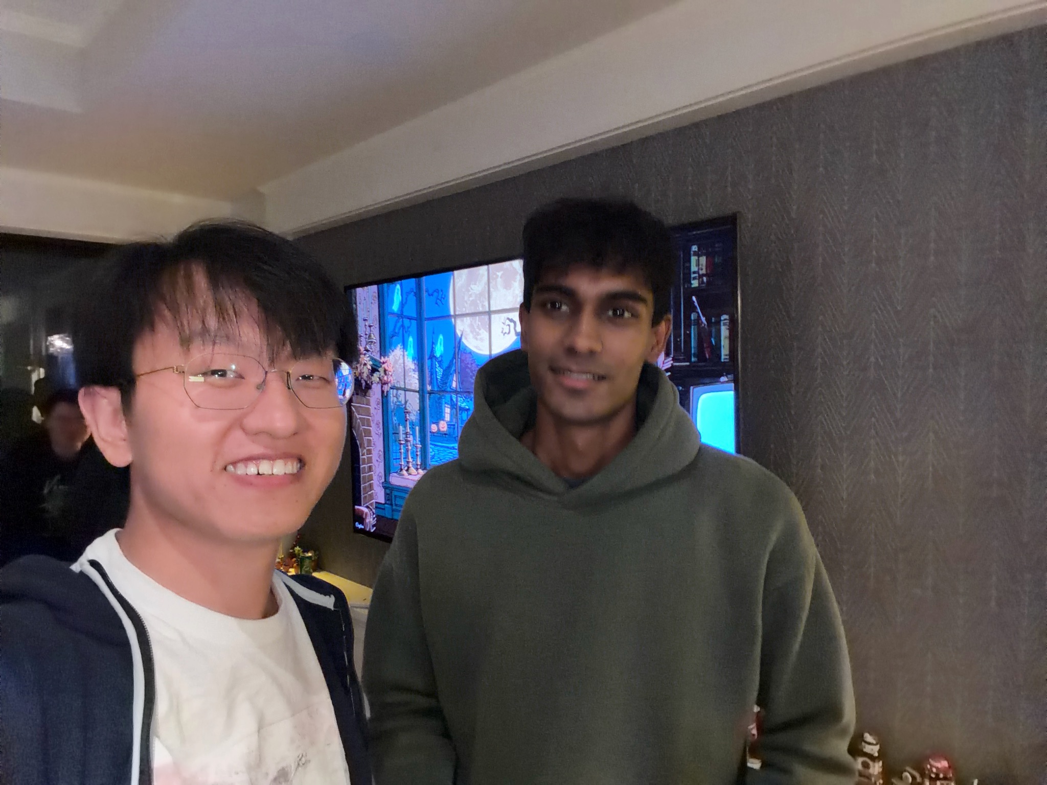 Walter Wu met Nikhil Reyddy